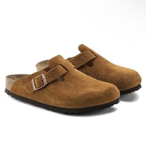 Birkenstock Suede Boston Mink